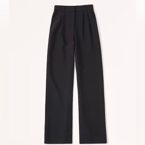 A&F Sloane Tailored Pant Black